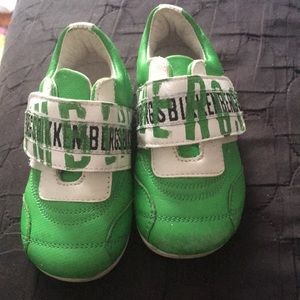 LAST CALL Bikkembergs toddler sneakers in green